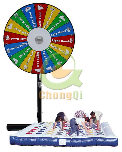 commercial inflatable twister sport game